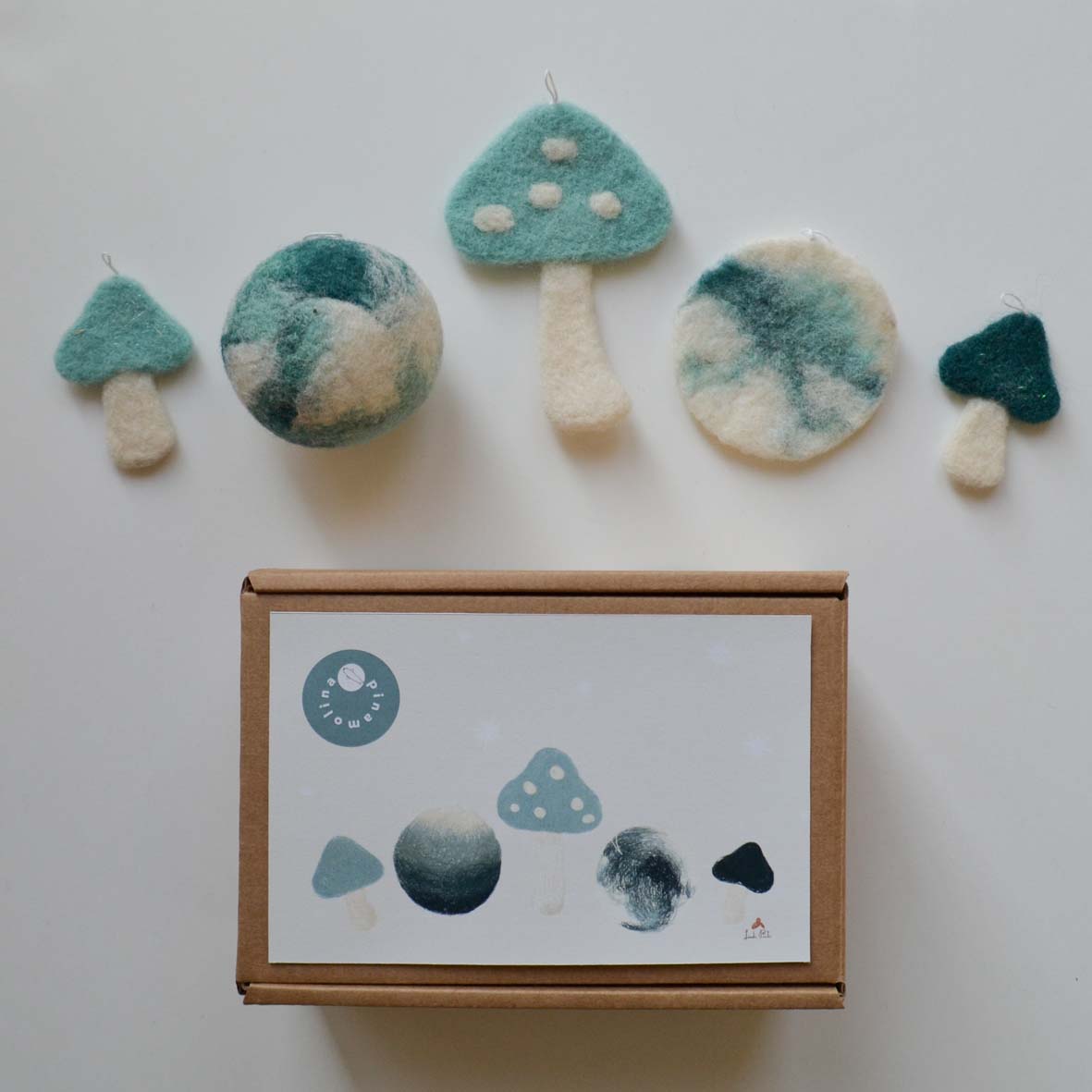 Set addobbini natalizi - verde