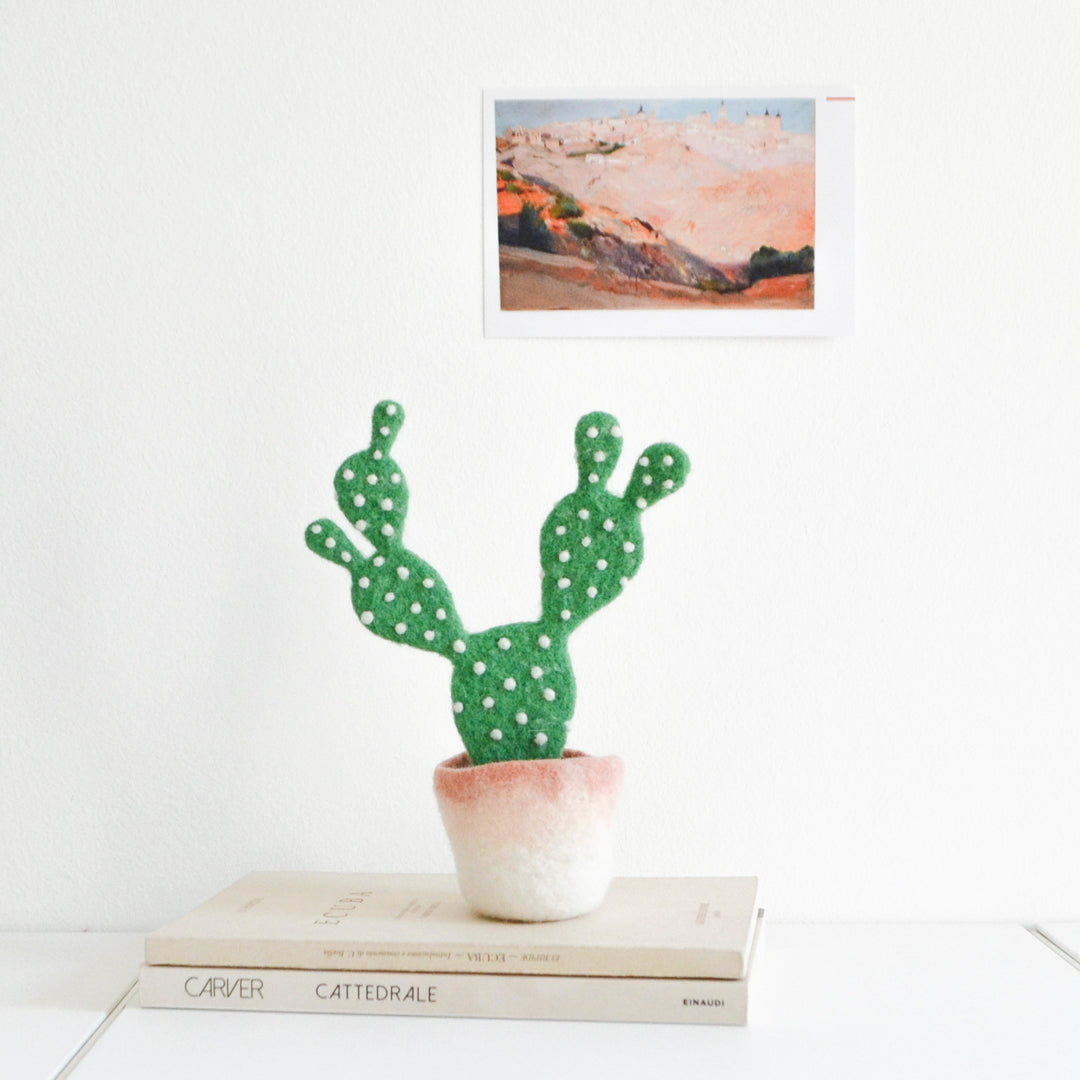 Soft sculpture opuntia