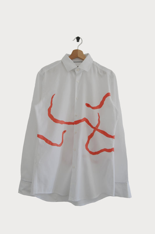 Camicia lombrichi fluo