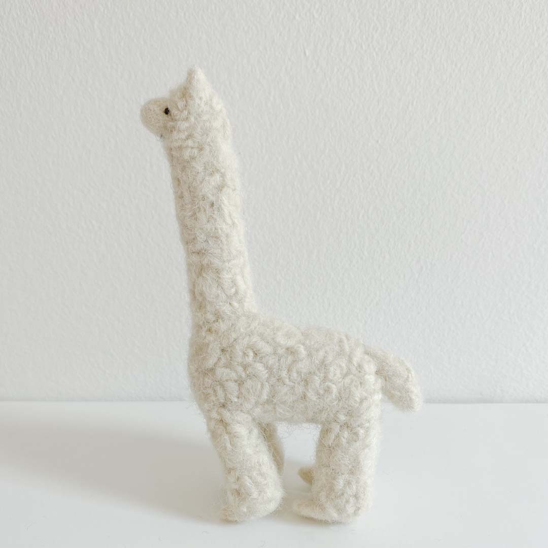 Pupazzo alpaca Saverio